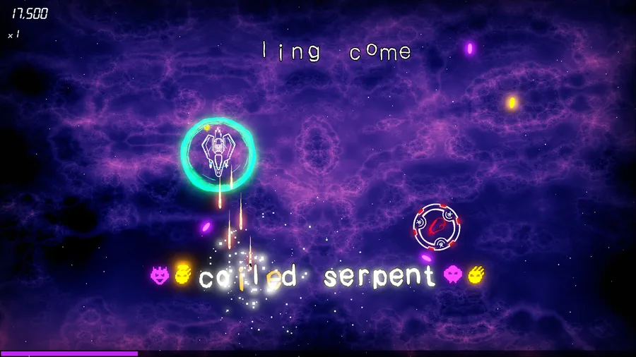 From Beyond: Arcade Edition screenshot: coiled serpent boss